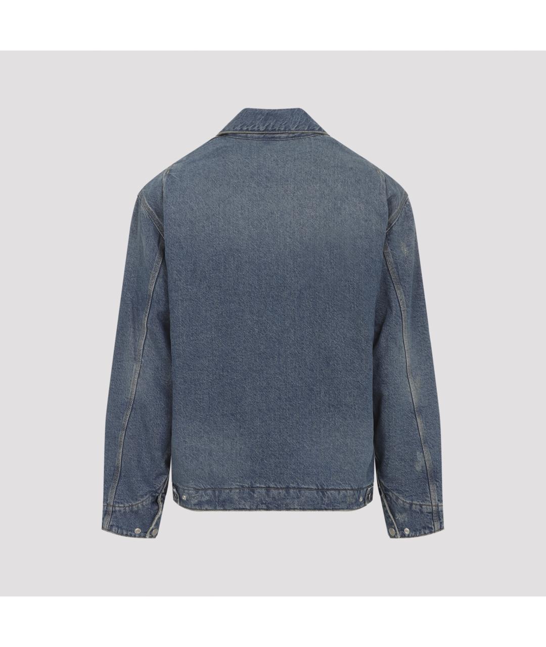 CARHARTT WIP Синяя хлопковая куртка, фото 3