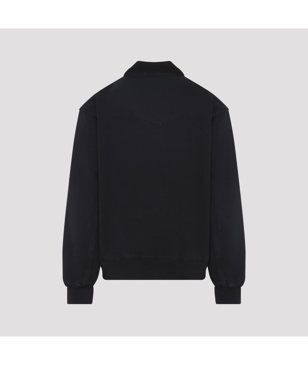 CARHARTT WIP Черная хлопковая куртка, фото 3