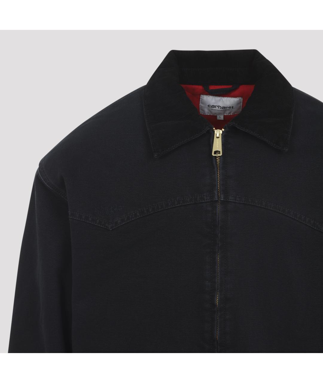 CARHARTT WIP Черная хлопковая куртка, фото 5