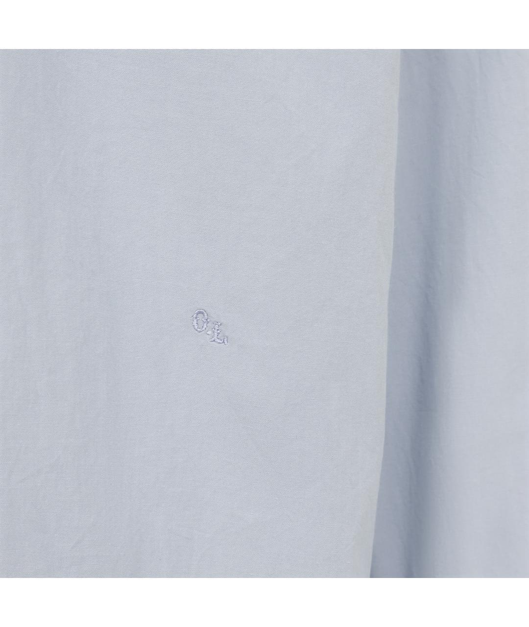 OUR LEGACY Синяя хлопковая кэжуал рубашка, фото 5