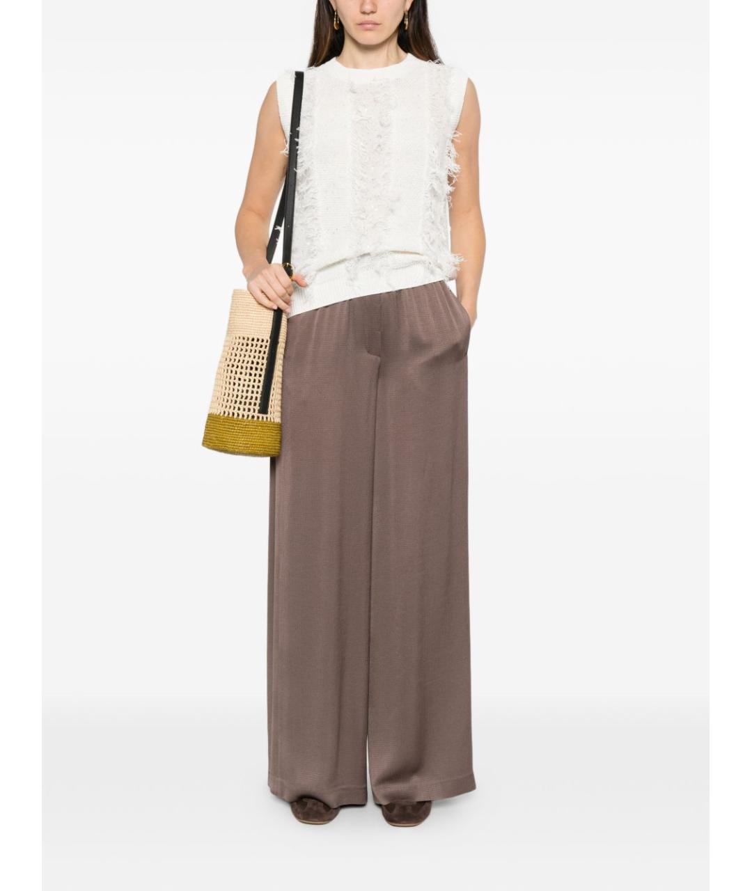 PESERICO Белый джемпер / свитер, фото 4