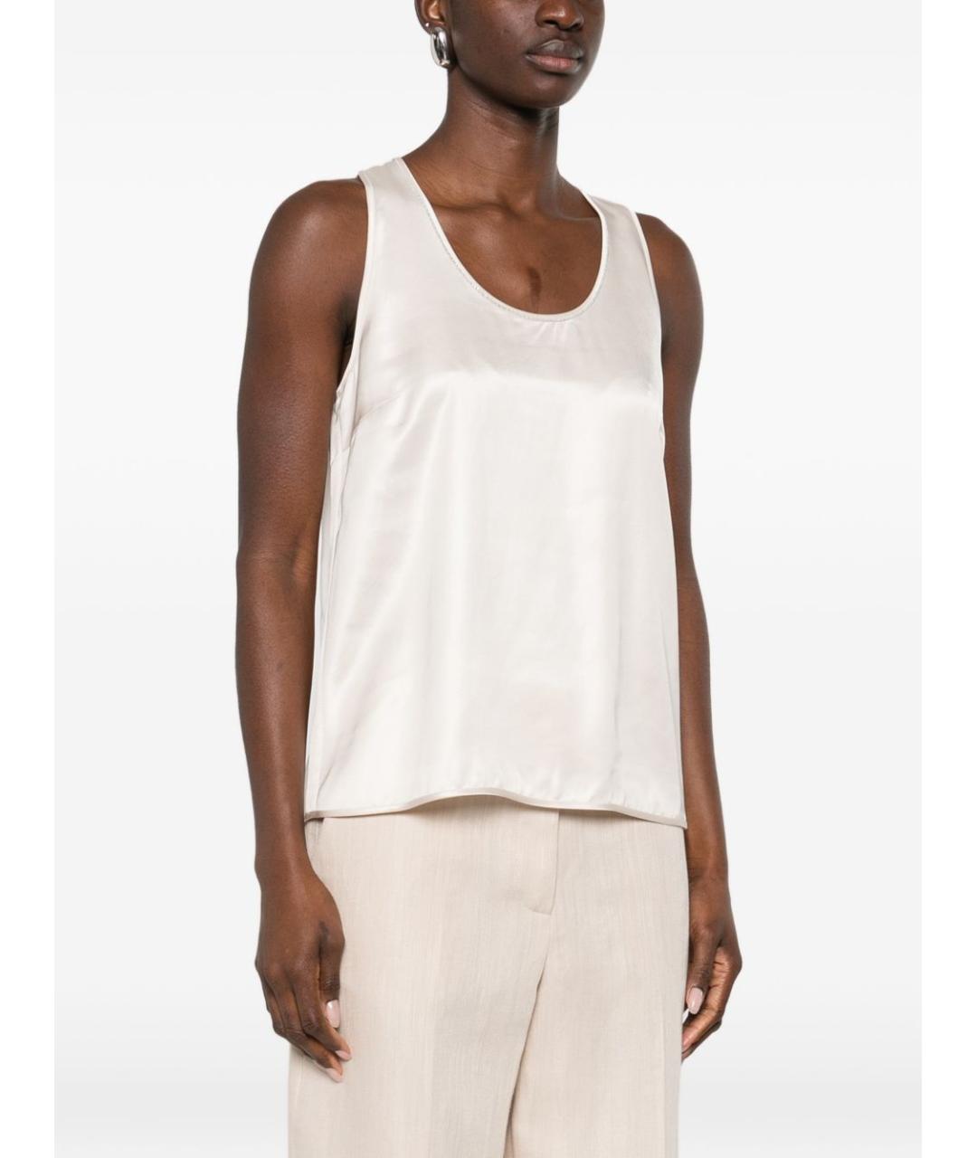 PESERICO Бежевая майка, фото 2