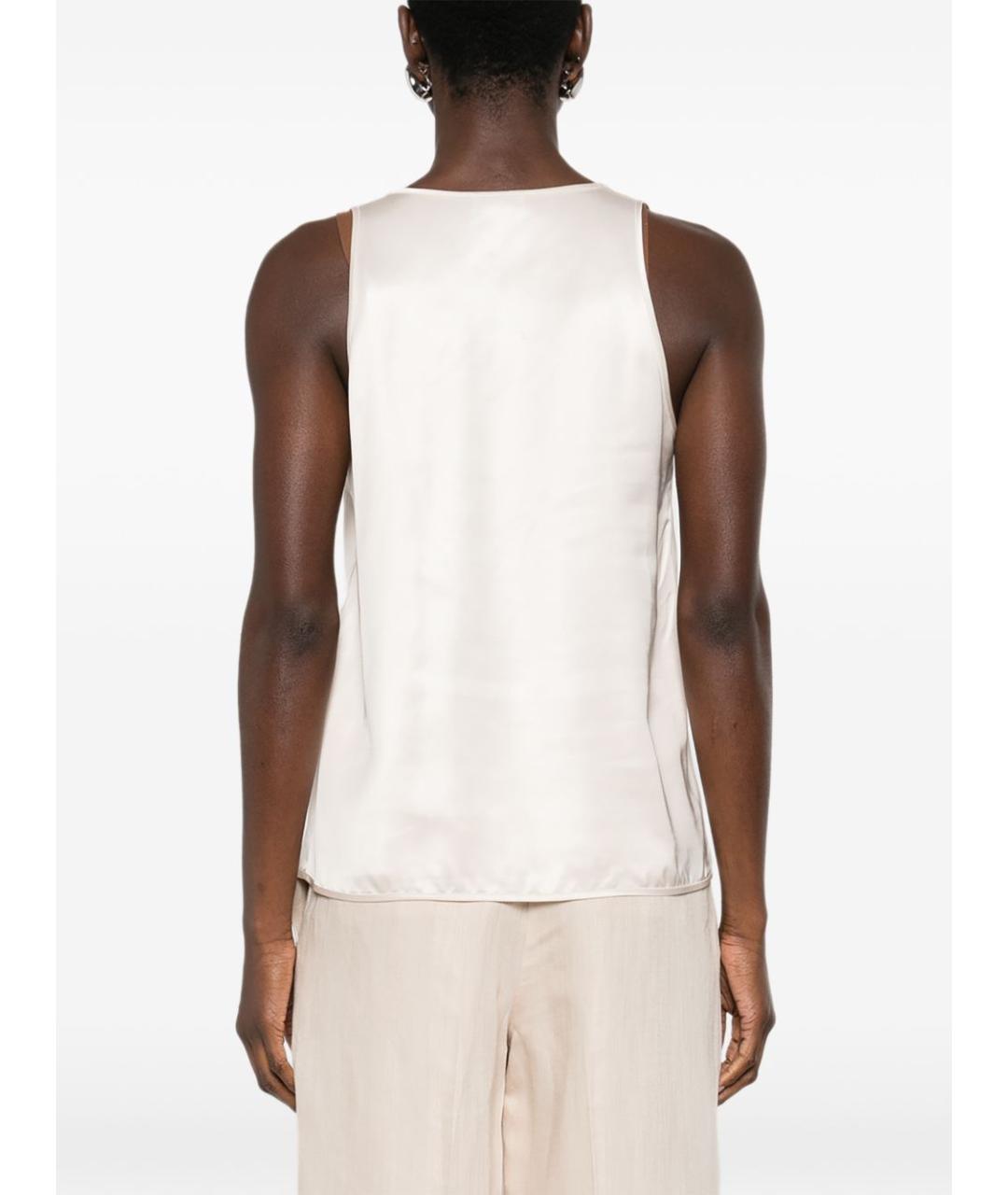 PESERICO Бежевая майка, фото 5