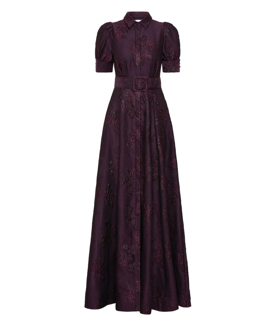 REBECCA VALLANCE Фиолетовое полиэстеровое вечернее платье, фото 1