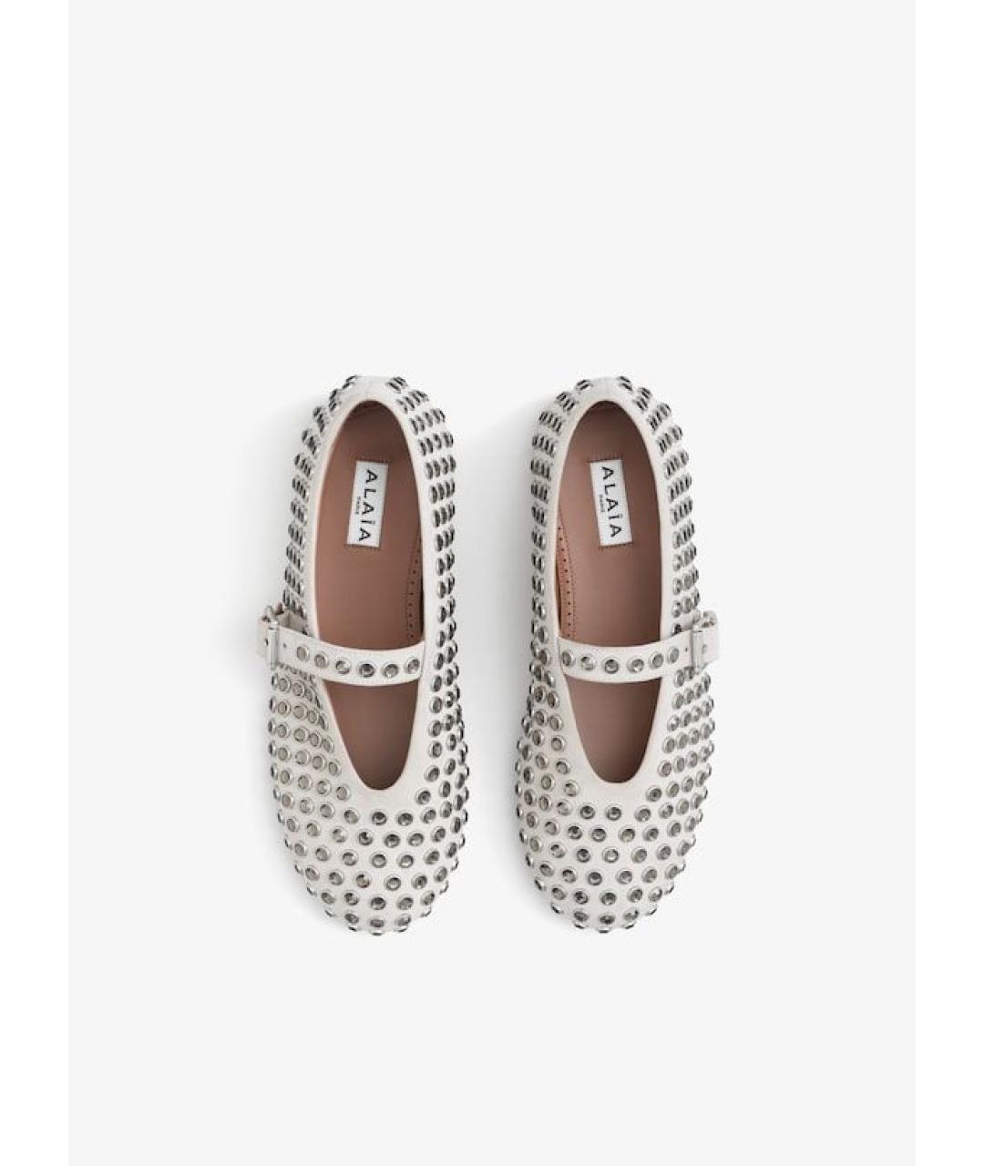 ALAIA Мульти кожаные балетки, фото 3