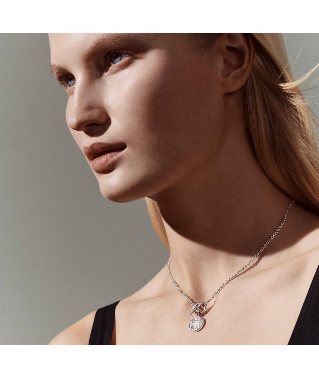 HERMES Серебряная серебряная подвеска, фото 6
