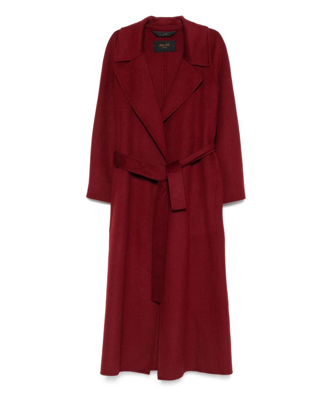 Paltò Бордовое шерстяное пальто, фото 1