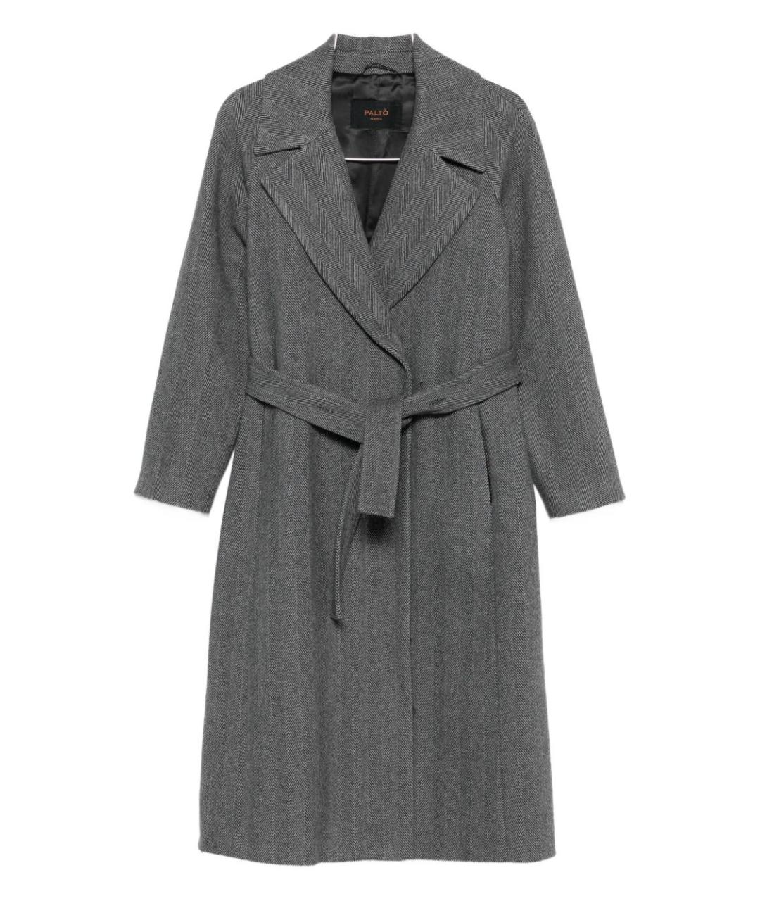 Paltò Серое шерстяное пальто, фото 1