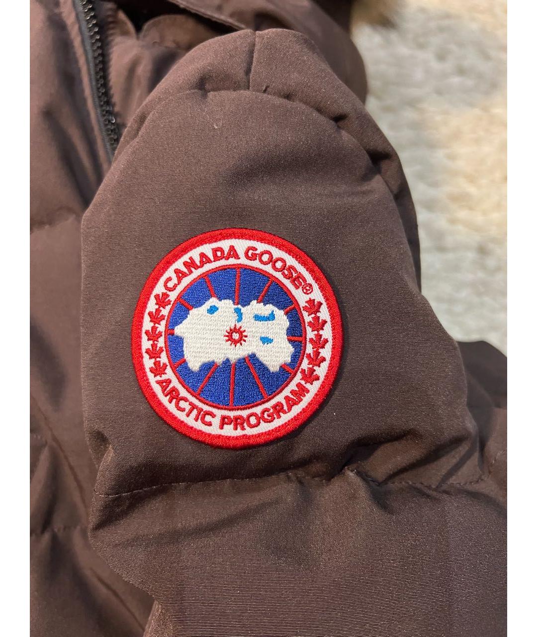 CANADA GOOSE Коричневая парка, фото 5