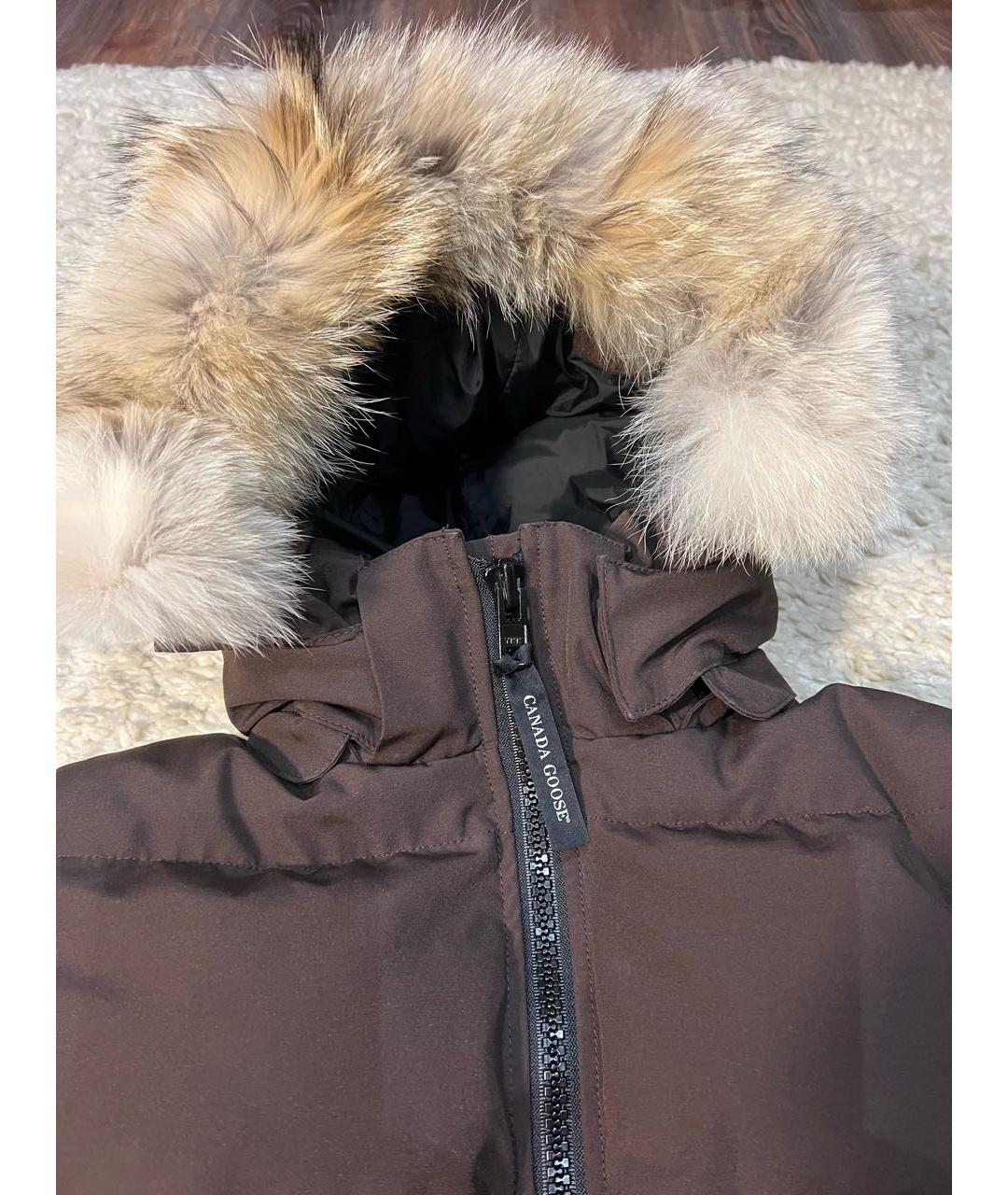 CANADA GOOSE Коричневая парка, фото 3