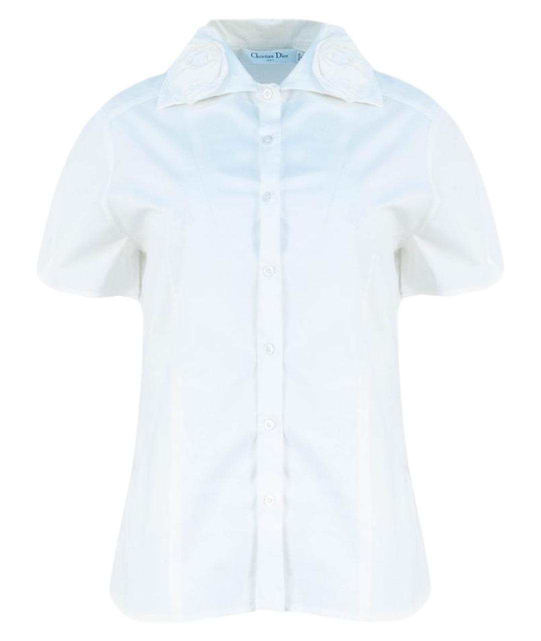 CHRISTIAN DIOR Белая хлопковая рубашка, фото 1