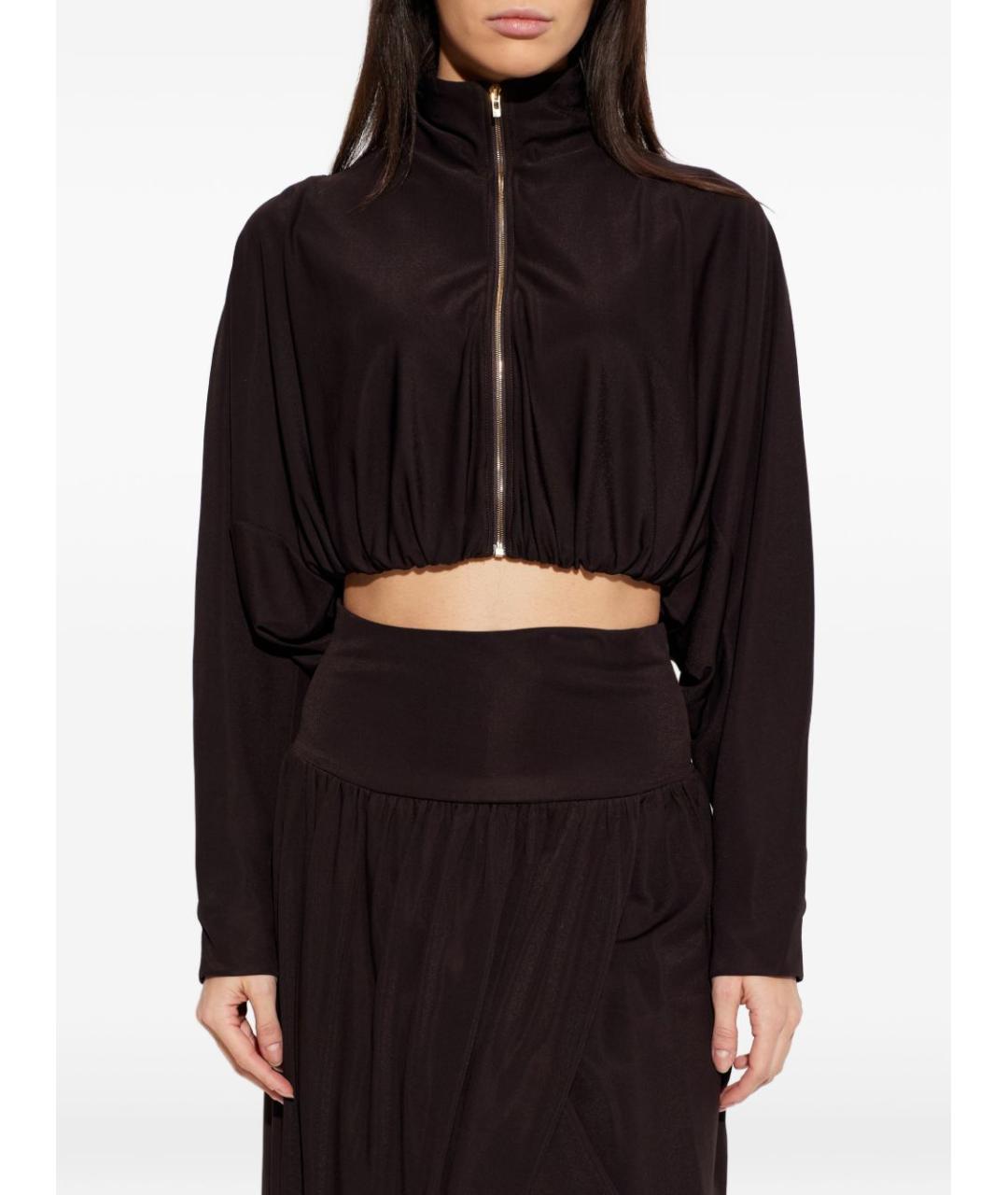 ALAIA Коричневая куртка, фото 4