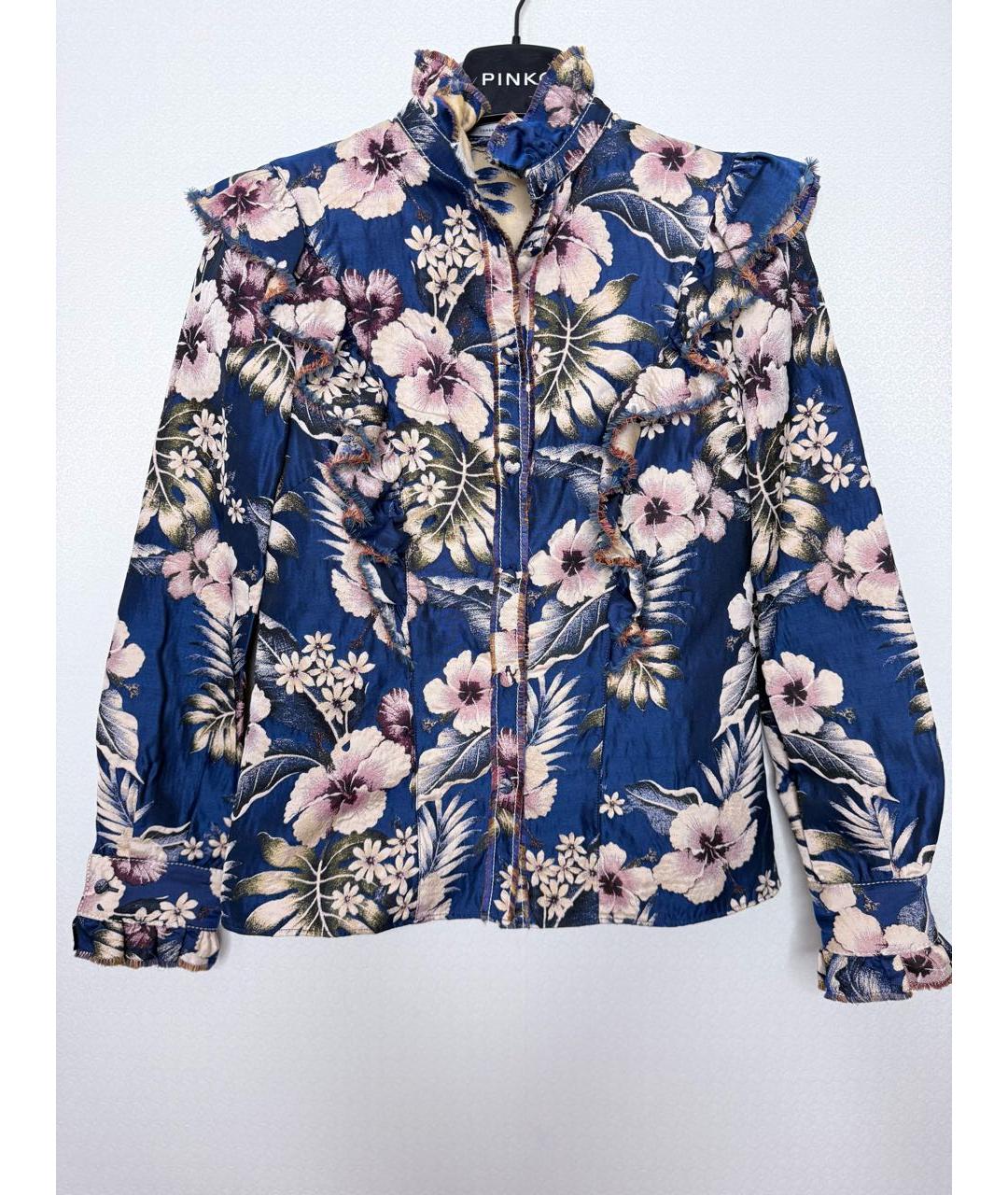 PHILOSOPHY DI LORENZO SERAFINI Мульти полиэстеровая блузы, фото 9