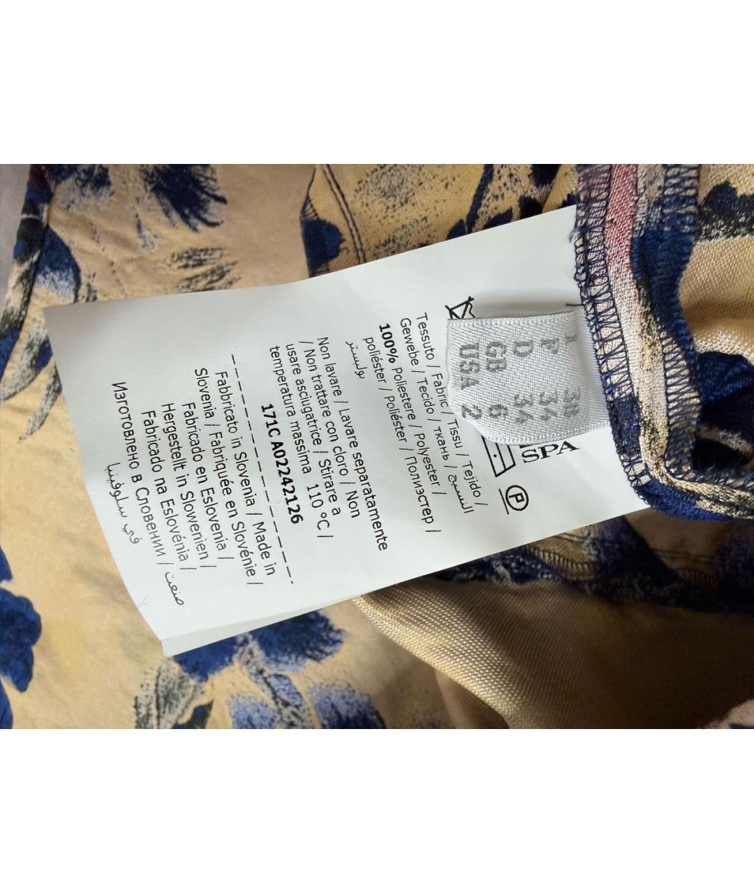 PHILOSOPHY DI LORENZO SERAFINI Мульти полиэстеровая блузы, фото 6