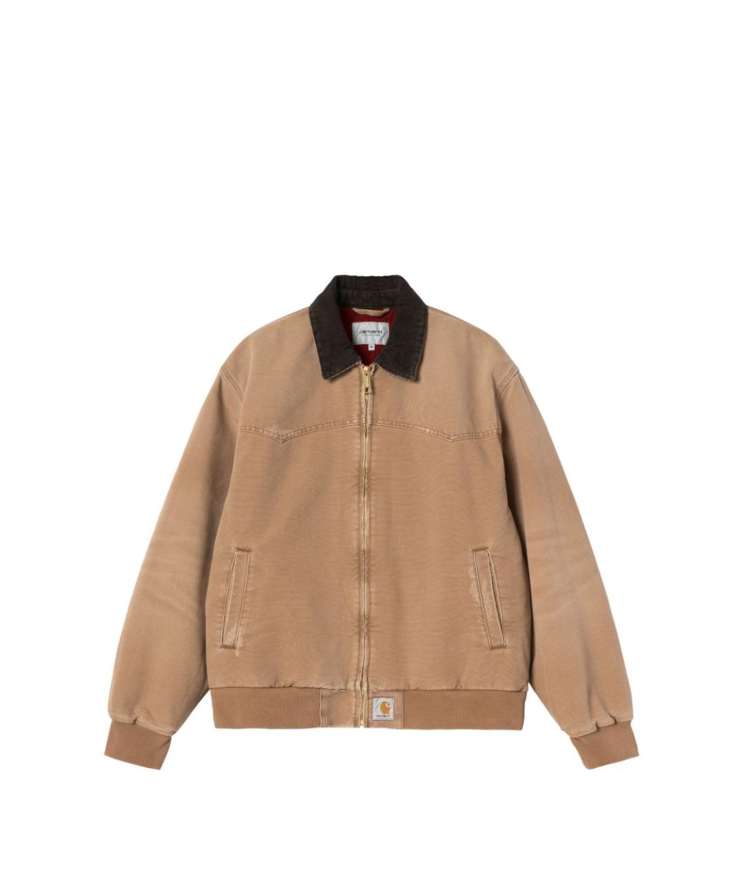 CARHARTT WIP Бежевая хлопковая куртка, фото 1