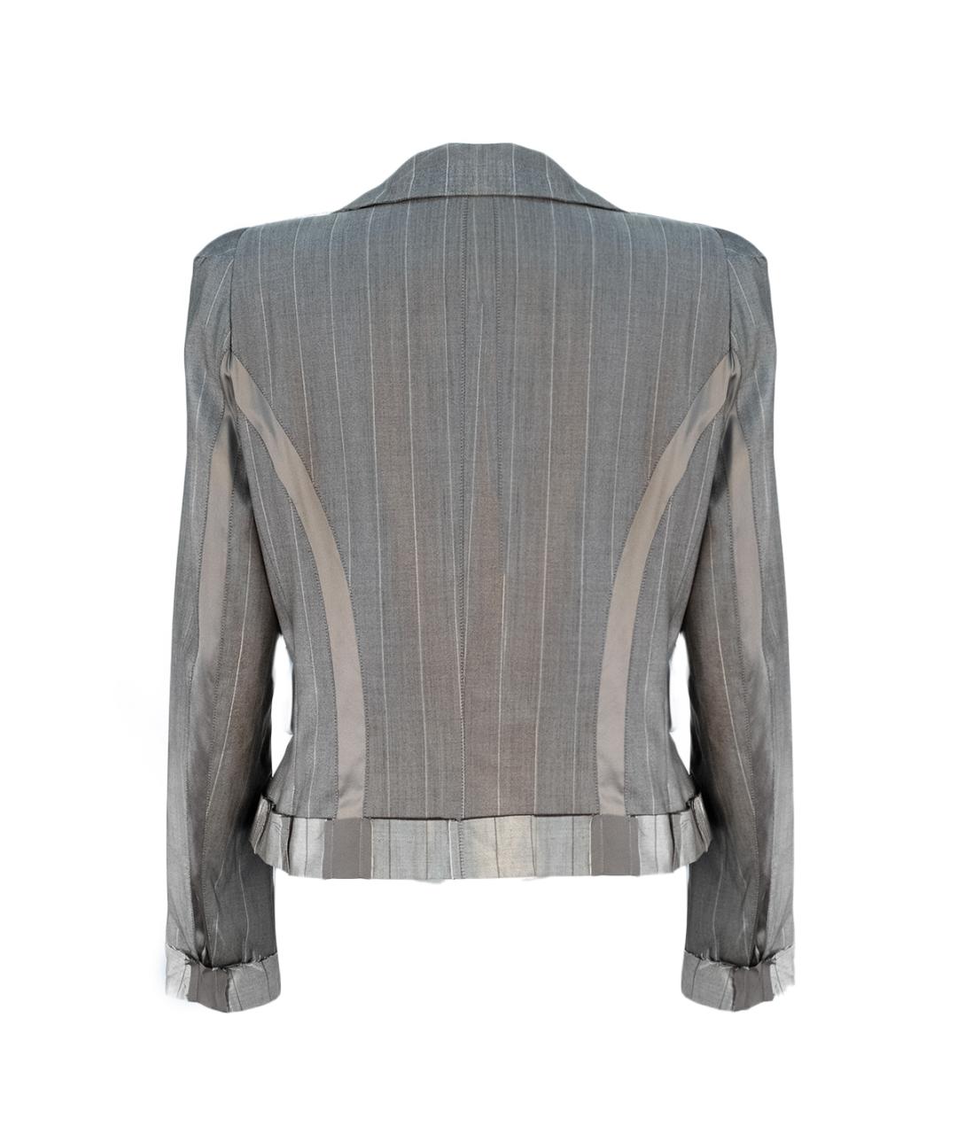 JOHN GALLIANO Коричневый шерстяной жакет/пиджак, фото 2