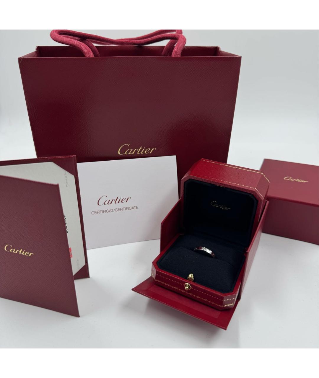 CARTIER Кольцо из белого золота, фото 2