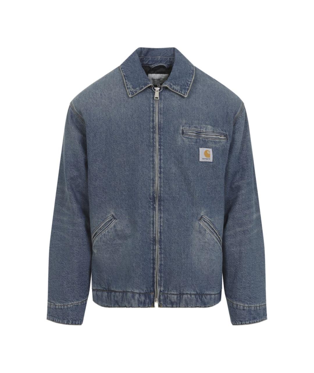 CARHARTT WIP Синяя деним куртка, фото 1