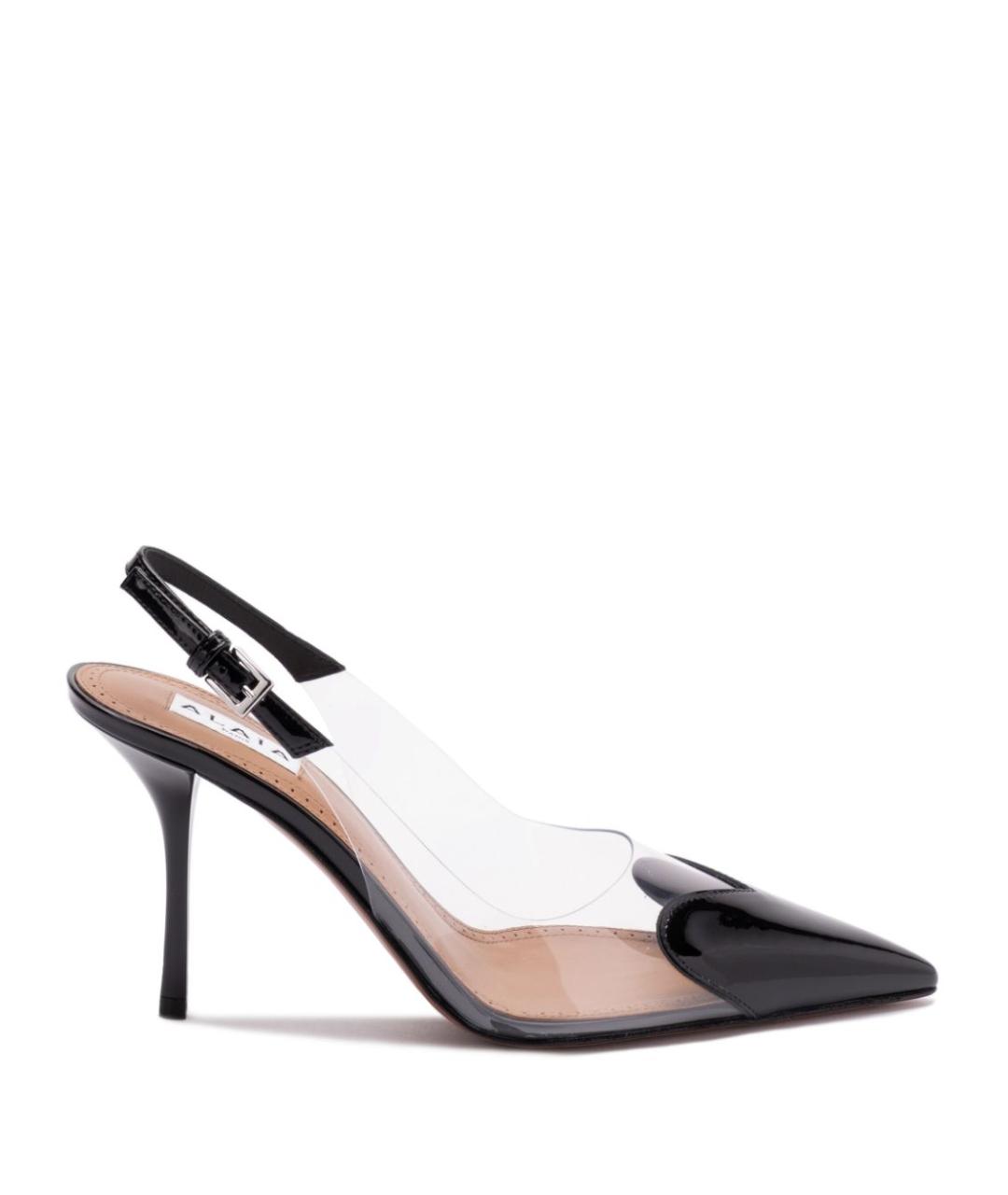 ALAIA Черные кожаные туфли, фото 1