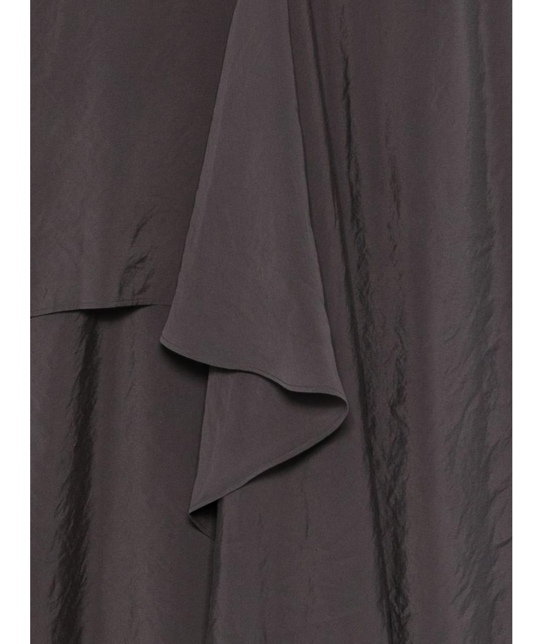 ALYSI Серое полиэстеровое платье, фото 3