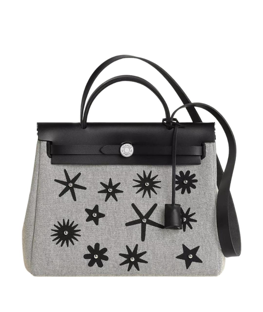 HERMES Серая сумка с короткими ручками, фото 1