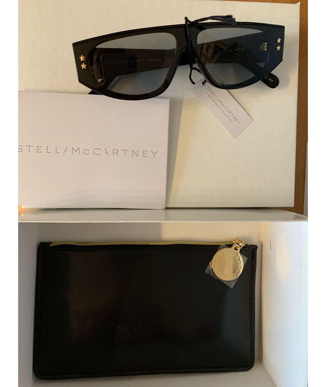 STELLA MCCARTNEY Черные солнцезащитные очки, фото 4