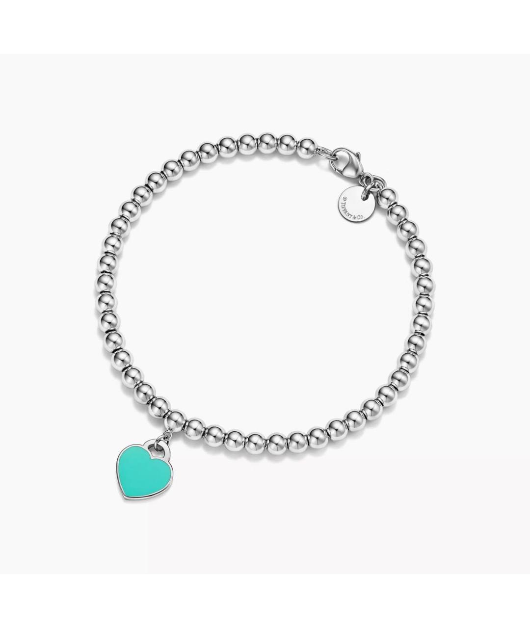 TIFFANY&CO Серебрянный серебряный браслет, фото 9
