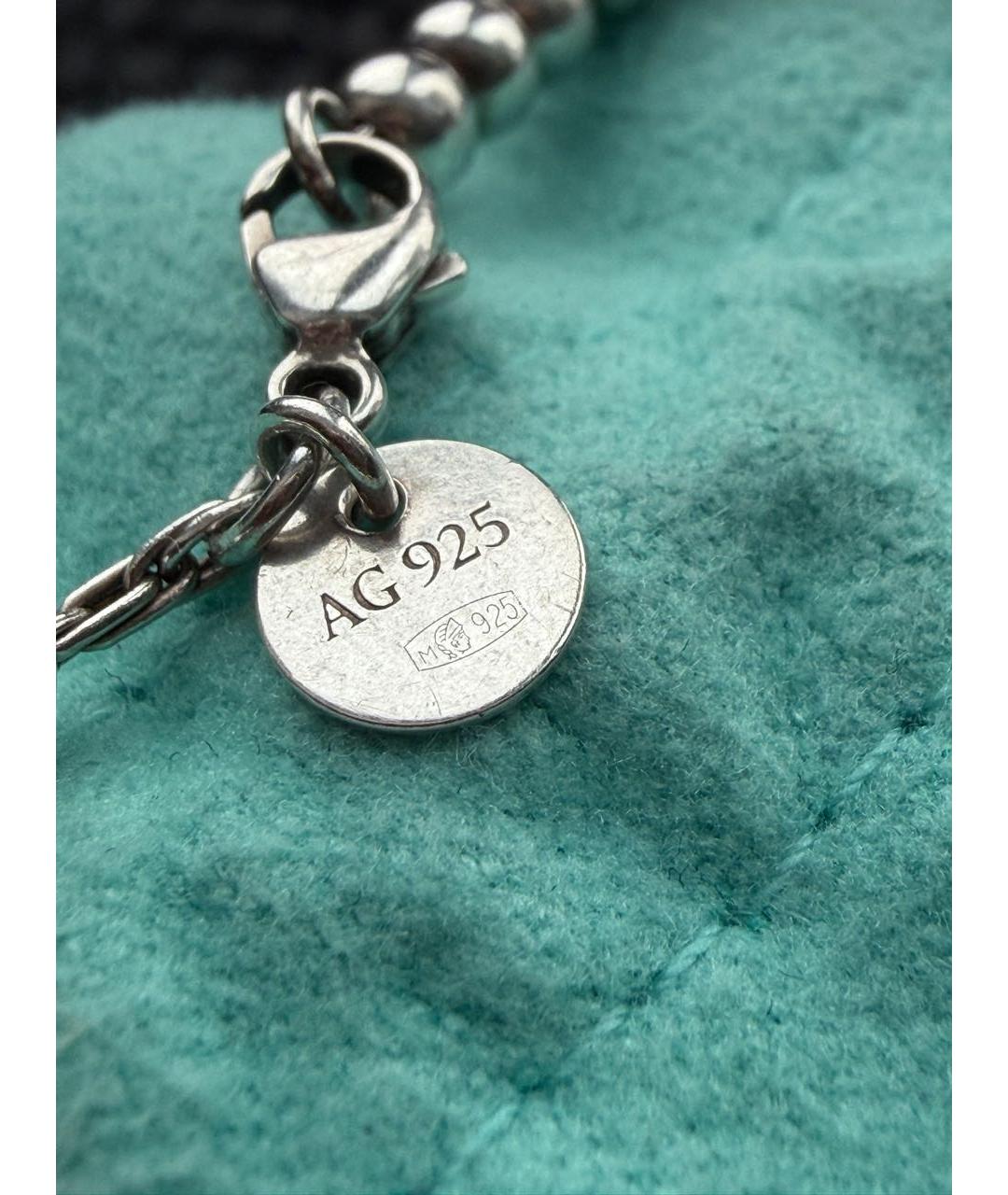 TIFFANY&CO Серебрянный серебряный браслет, фото 3