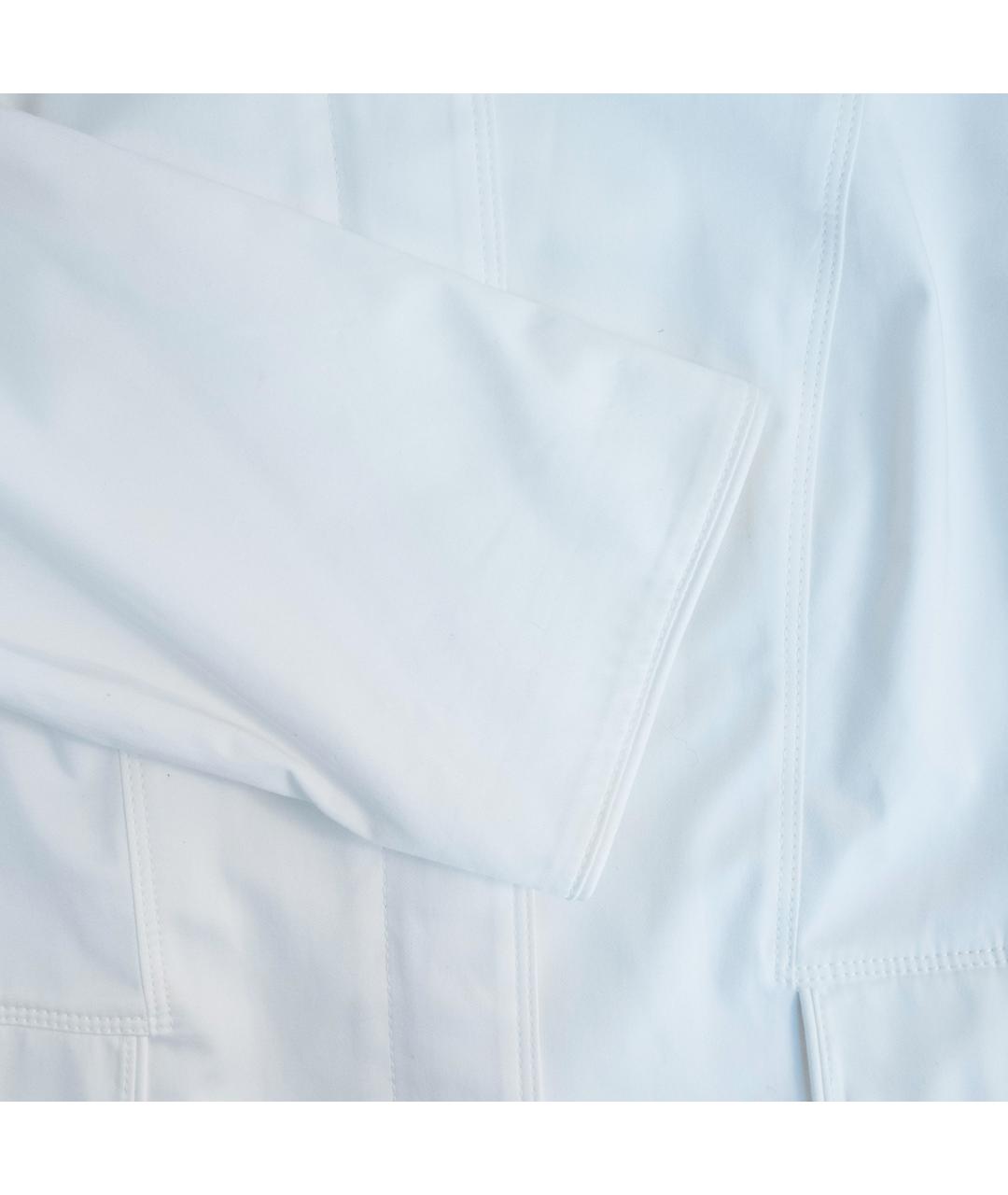 BURBERRY Белый хлопковый жакет/пиджак, фото 4