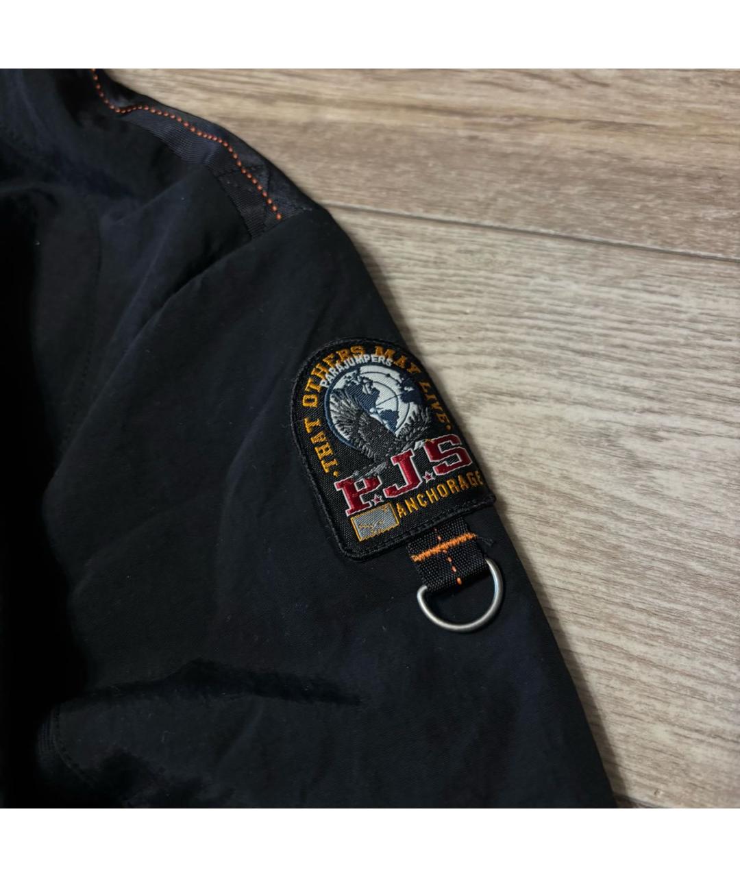 PARAJUMPERS Черная хлопковая куртка, фото 4