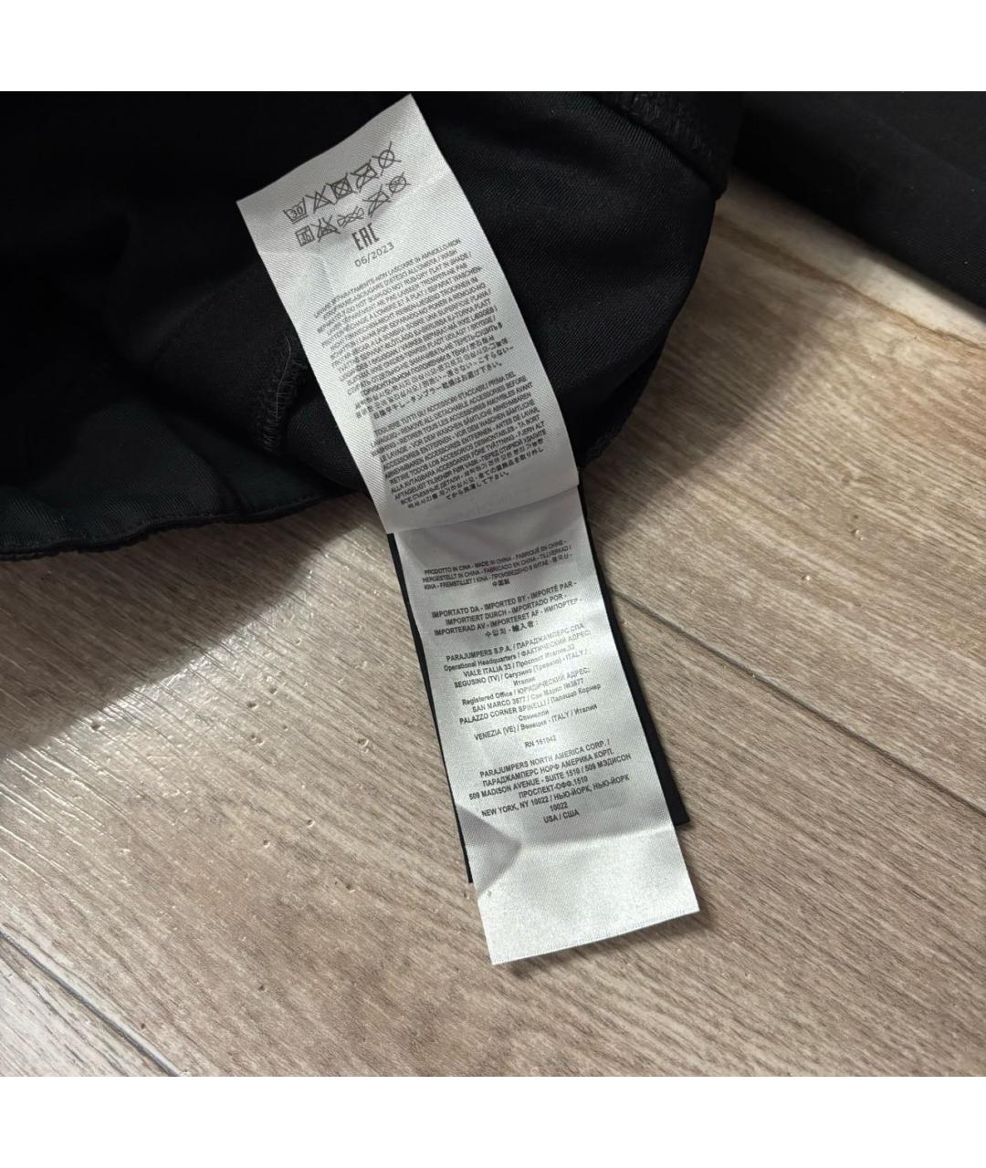 PARAJUMPERS Черная полиэстеровая спортивная куртка, фото 8