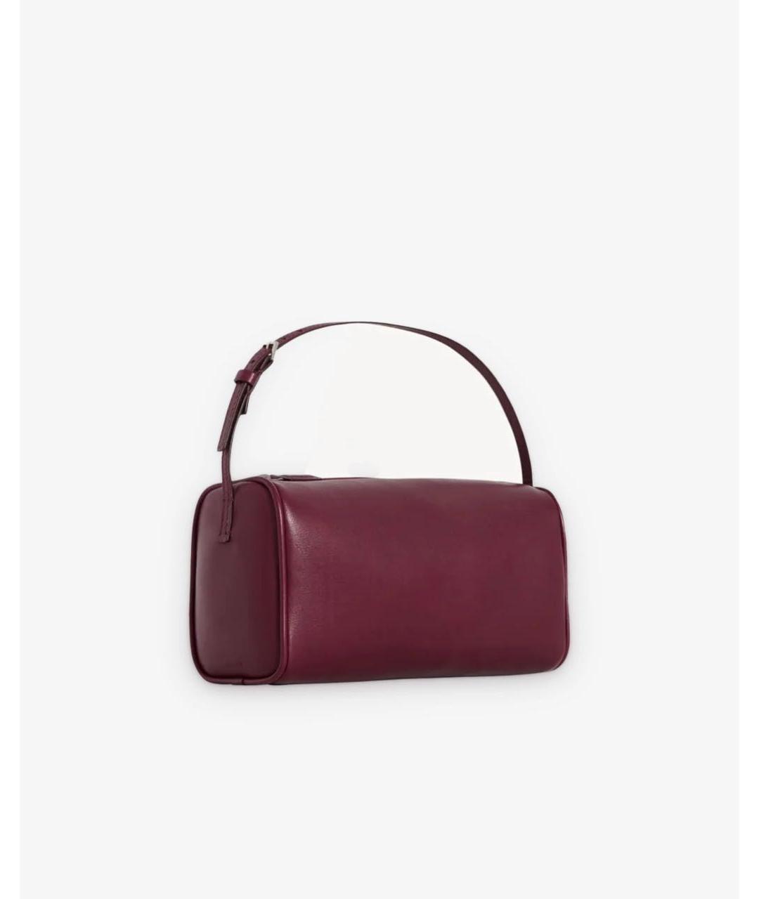 THE ROW Бордовая кожаная сумка через плечо, фото 2