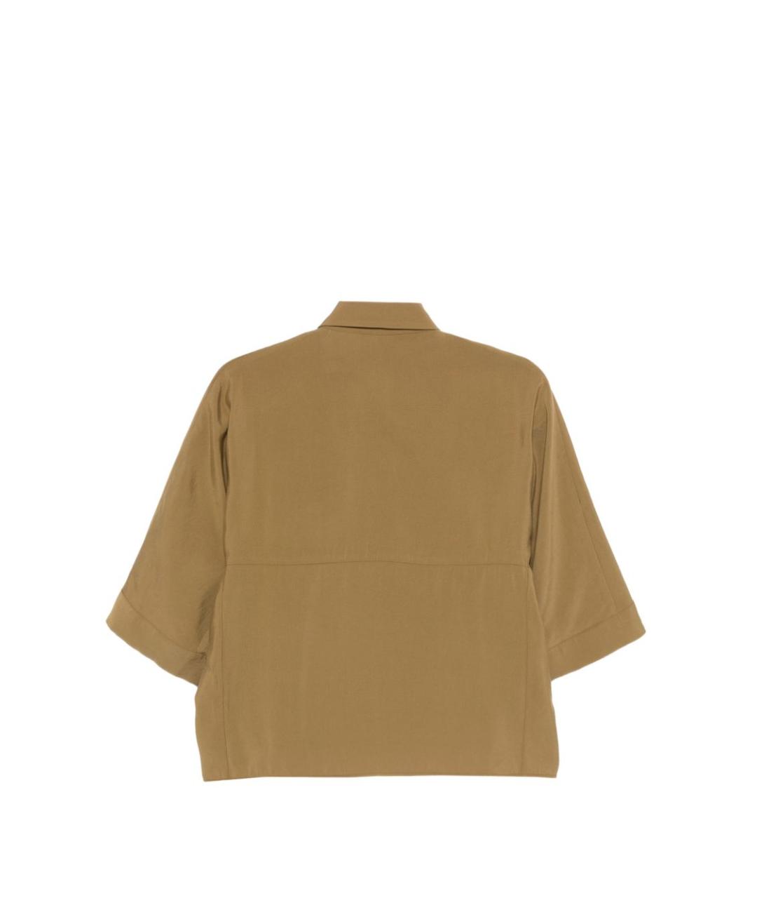 ALYSI Зеленая полиэстеровая рубашка, фото 3