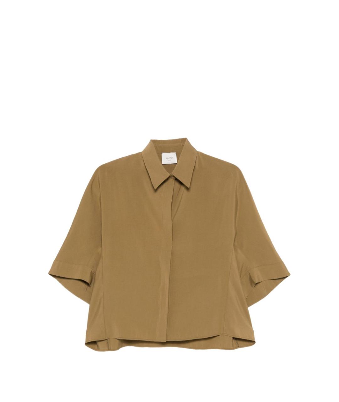 ALYSI Зеленая полиэстеровая рубашка, фото 1