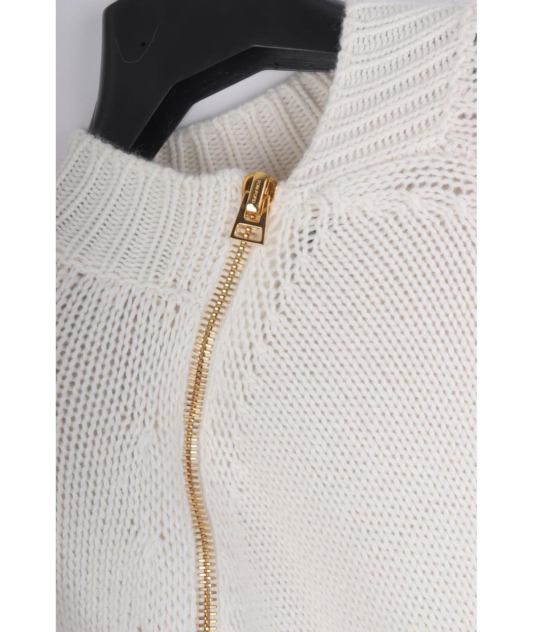 TOM FORD Бежевый кашемировый джемпер / свитер, фото 3