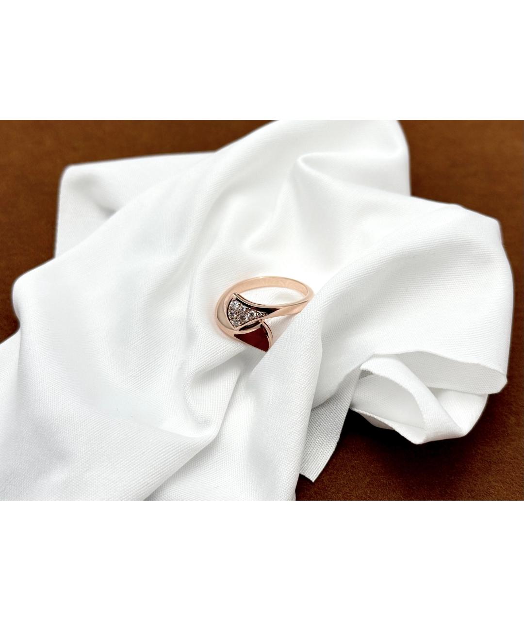 BVLGARI Золотое кольцо из розового золота, фото 4