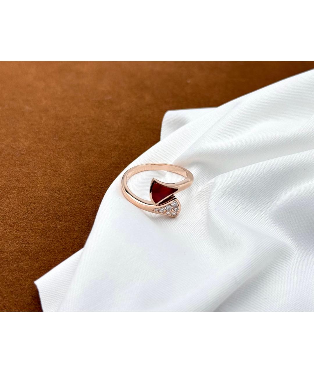 BVLGARI Золотое кольцо из розового золота, фото 2