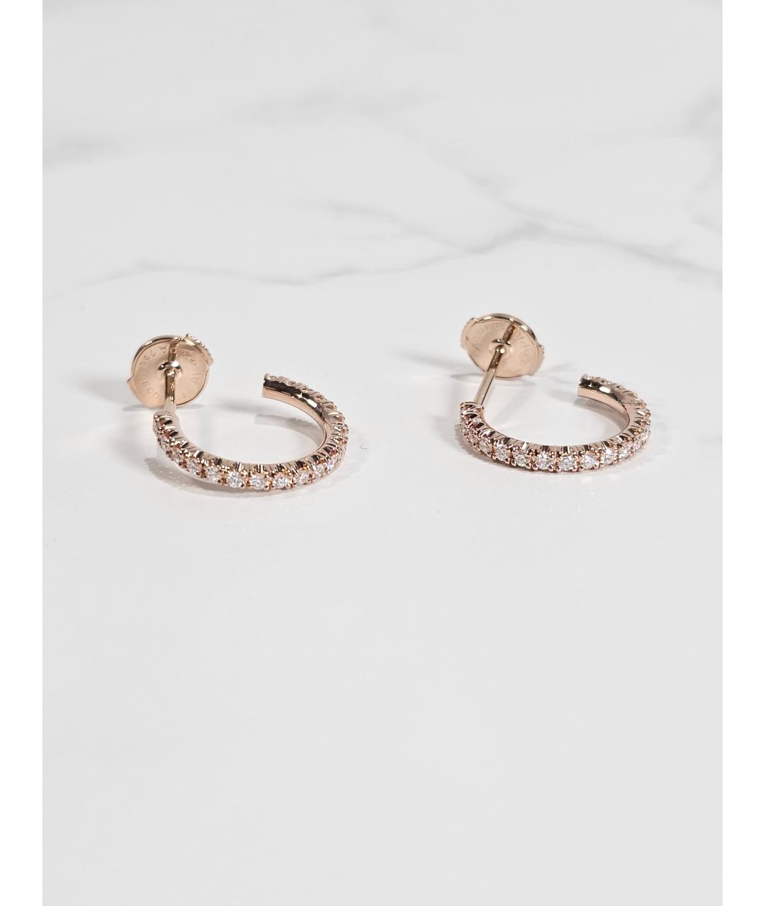 CARTIER Золотые серьги из розового золота, фото 4