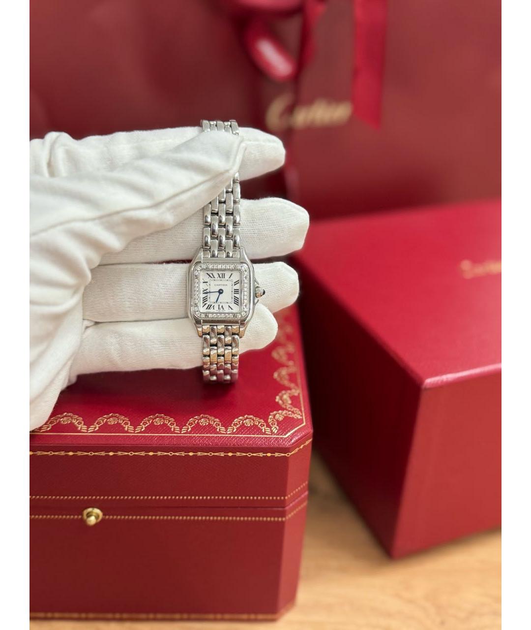 CARTIER Серебряные металлические часы, фото 2
