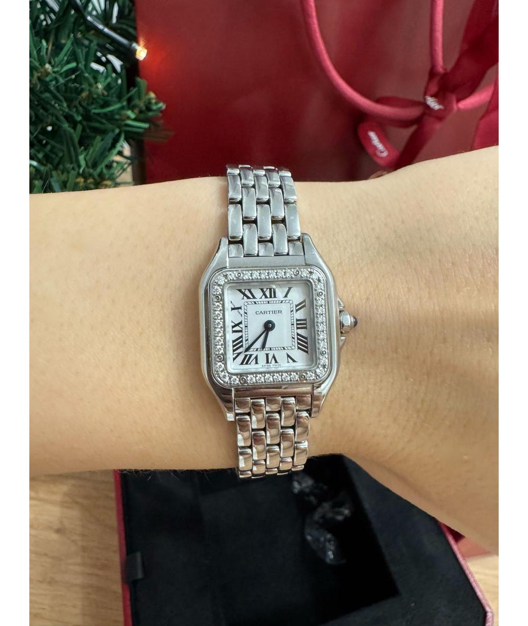 CARTIER Серебряные металлические часы, фото 4