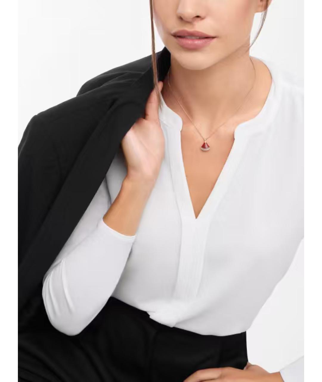 BVLGARI Золотое колье из розового золота, фото 3