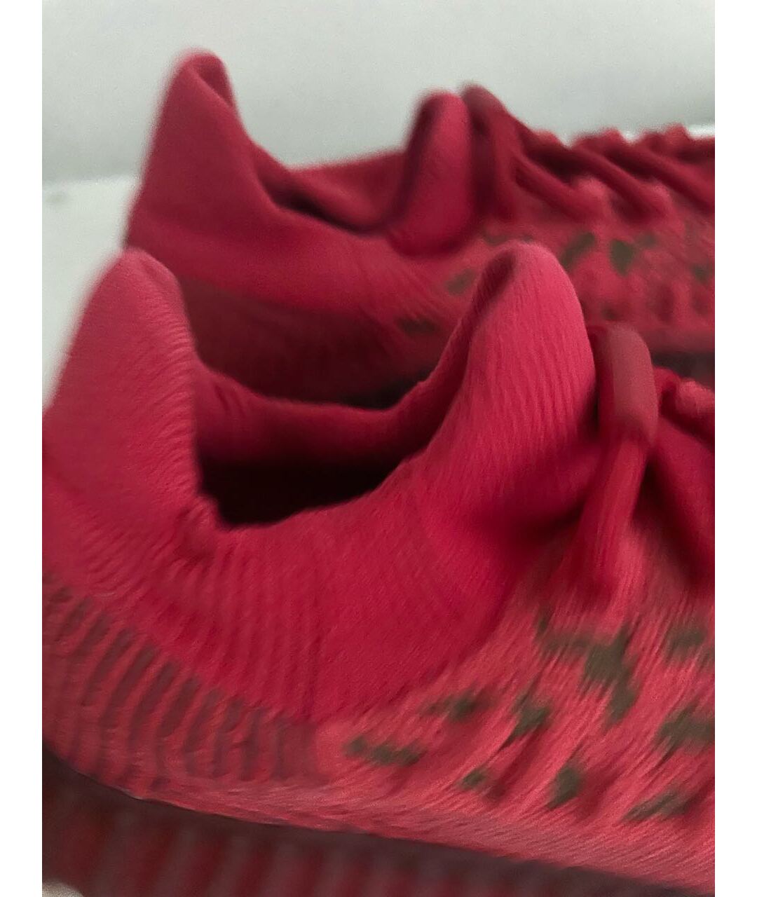 ADIDAS YEEZY Красные кроссовки, фото 5