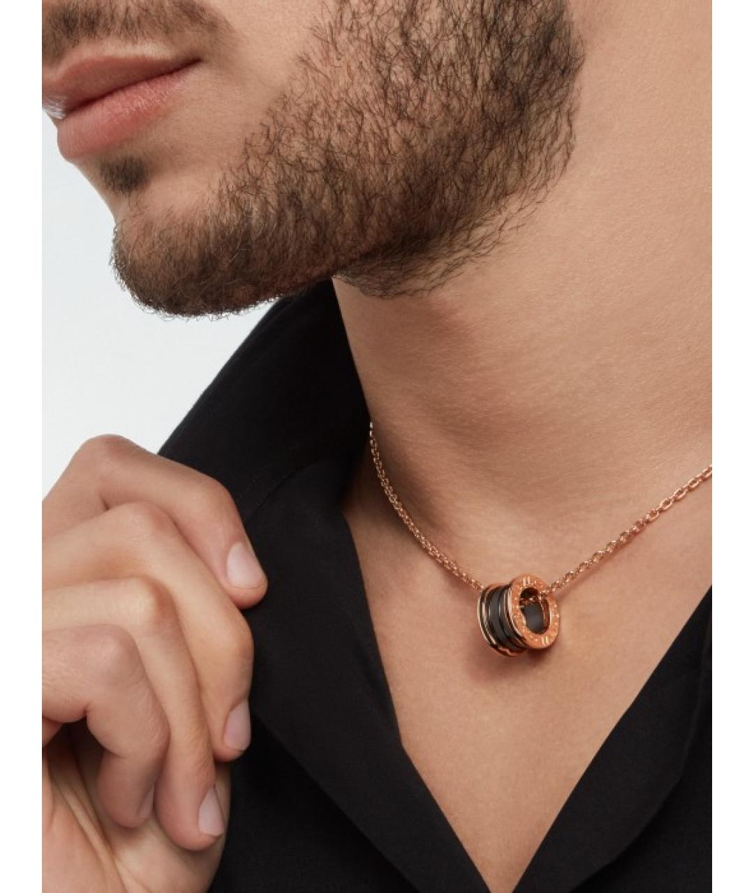 BVLGARI Золотое колье из розового золота, фото 4