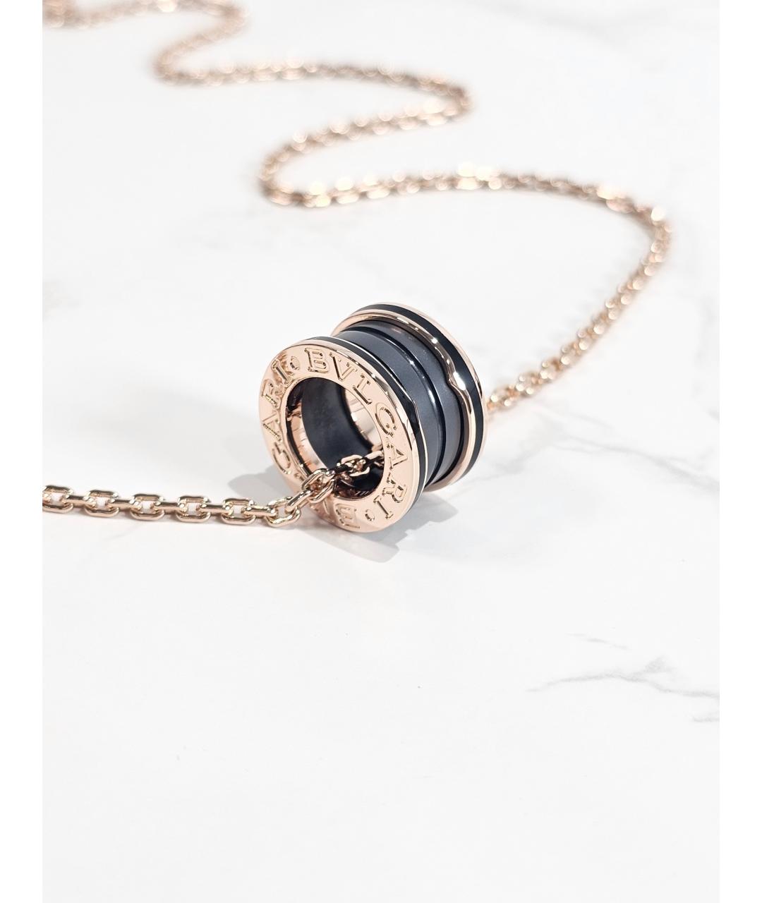 BVLGARI Золотое колье из розового золота, фото 2