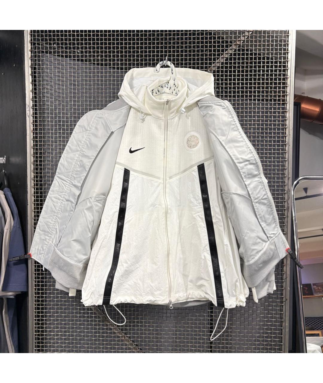 SACAI Серая синтетическая куртка, фото 3