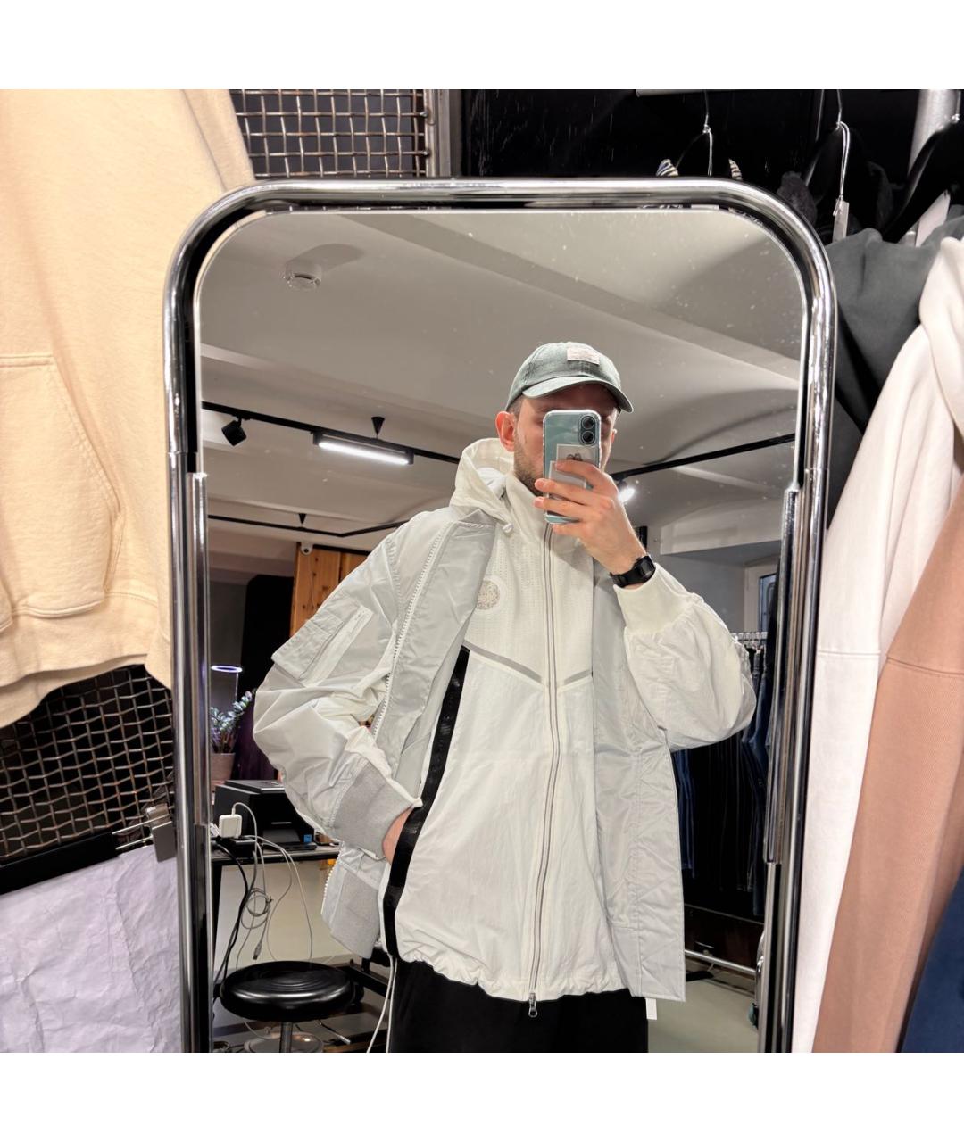 SACAI Серая синтетическая куртка, фото 8