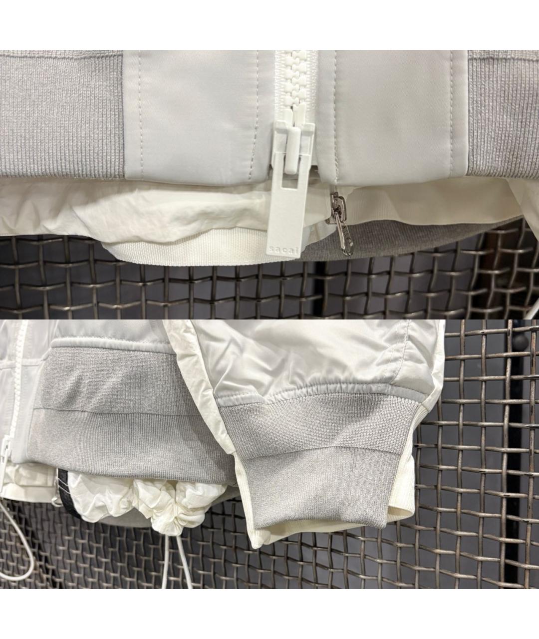 SACAI Серая синтетическая куртка, фото 4