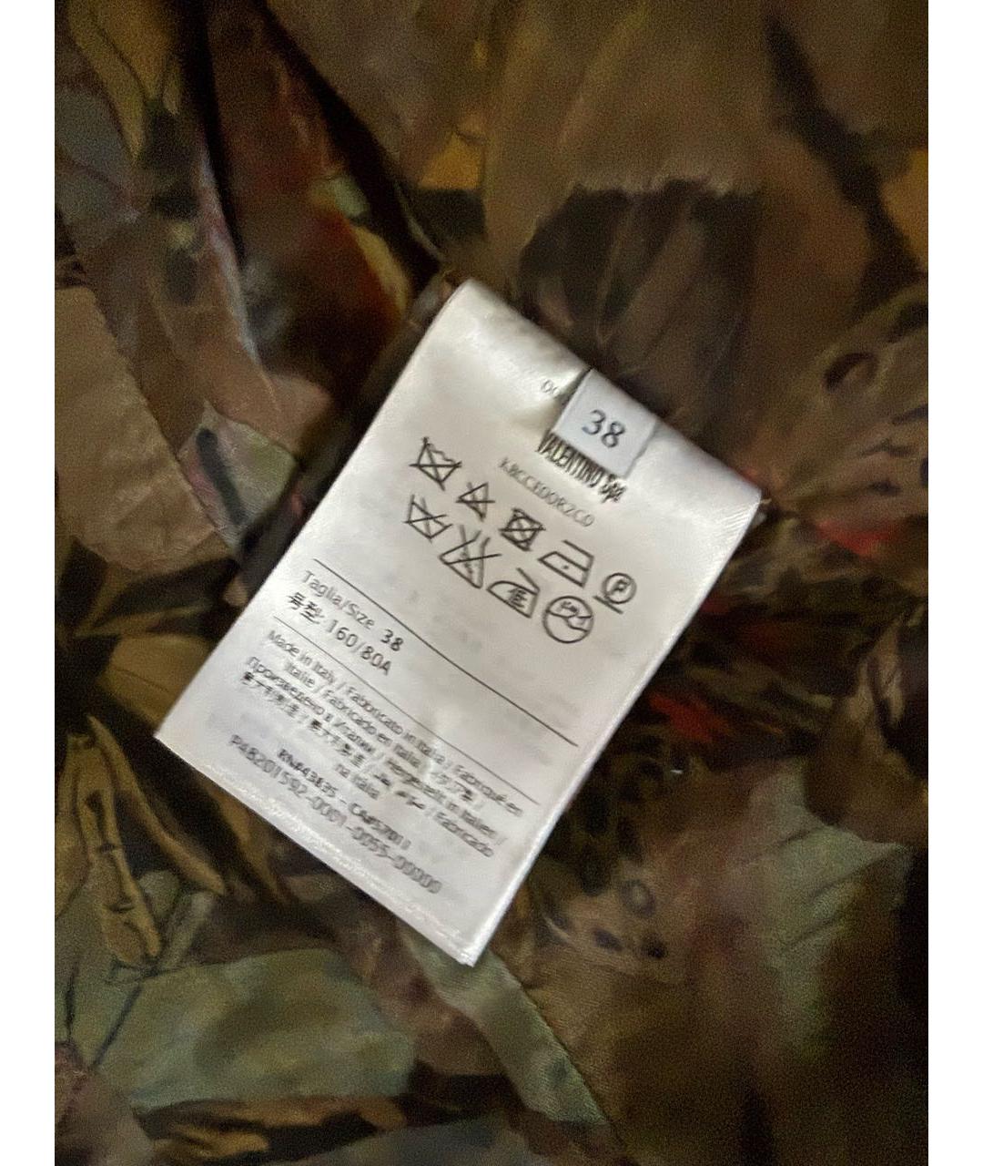 VALENTINO Хаки хлопковая куртка, фото 7