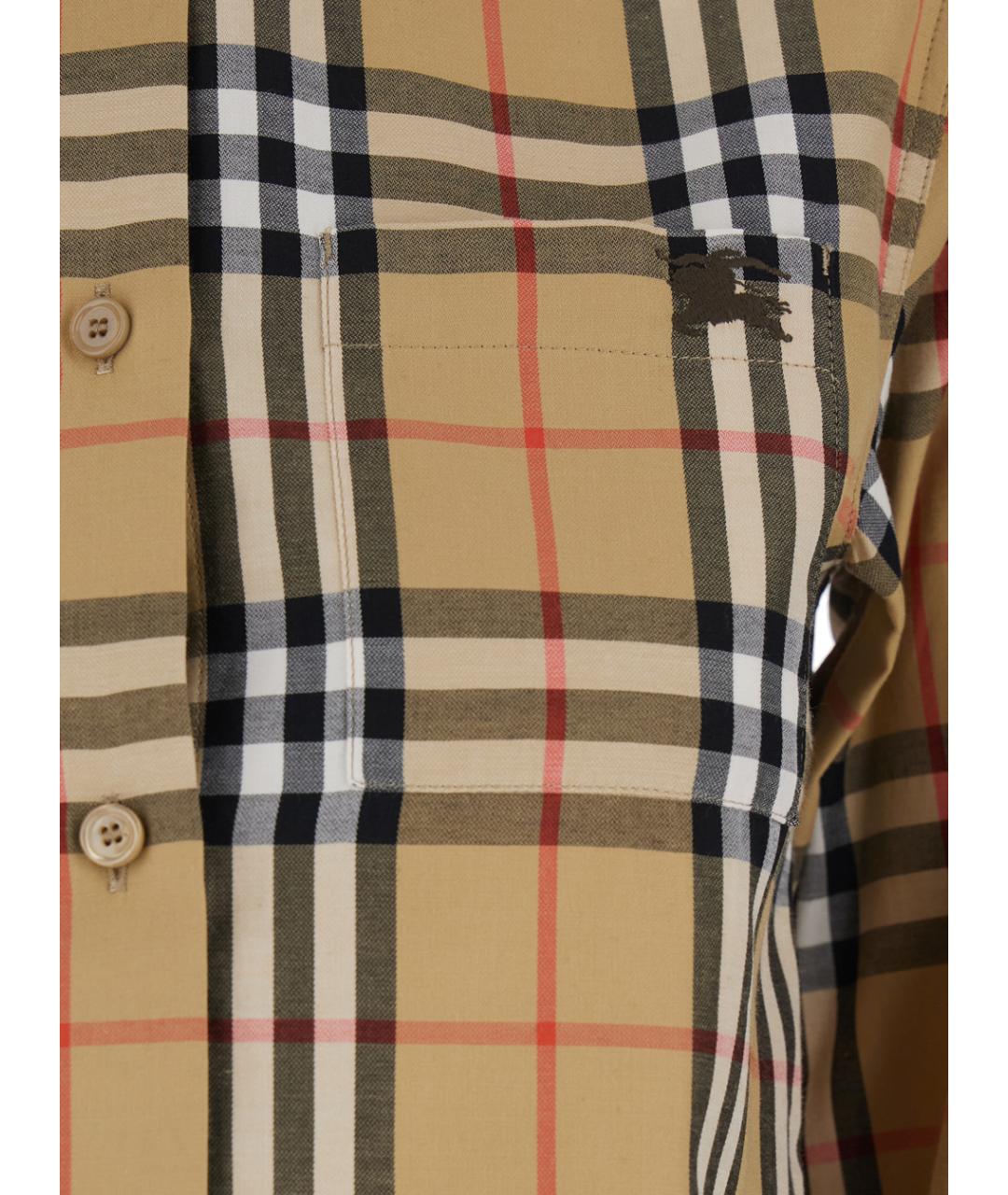 BURBERRY Мульти хлопковая рубашка, фото 3