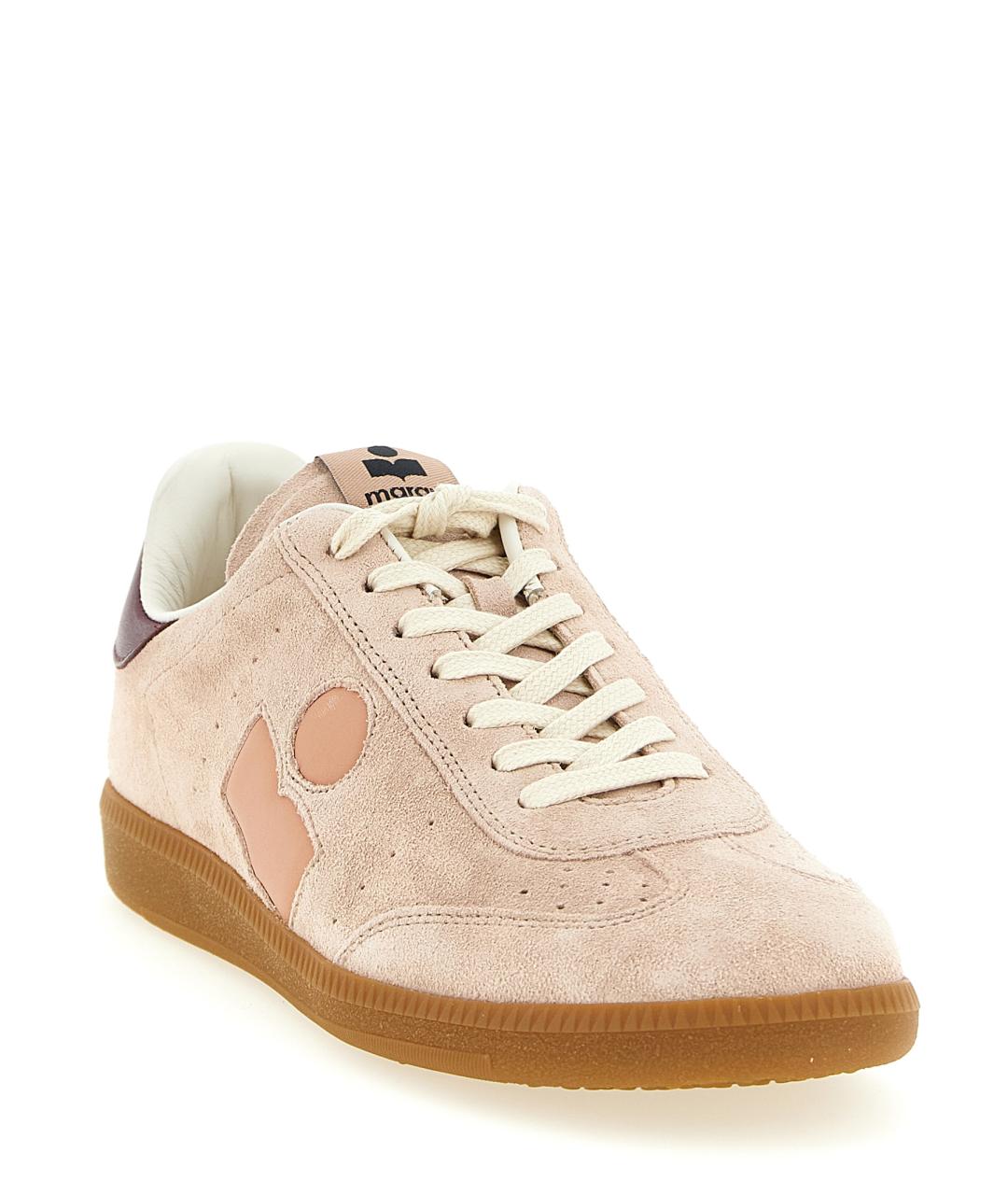 ISABEL MARANT Розовые замшевые кеды, фото 2